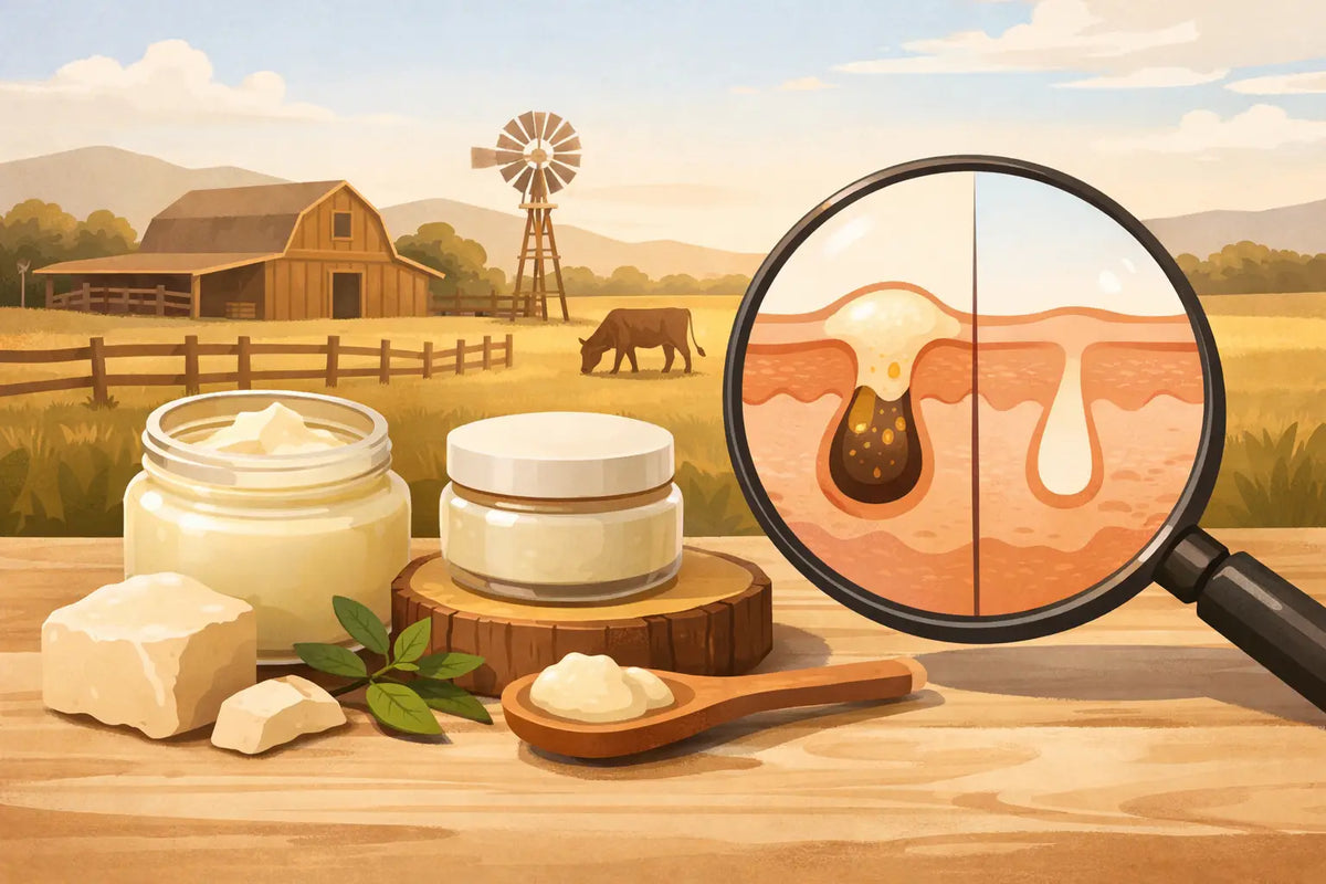 Is Tallow Balm Pore Clogging? A Clear Answer