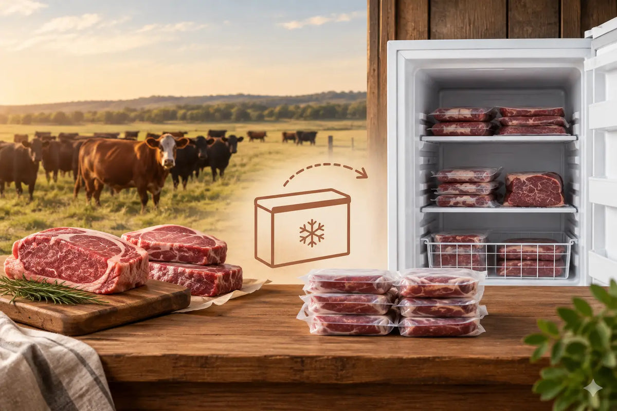 How Much Freezer Space for Beef Shares Do You Need?