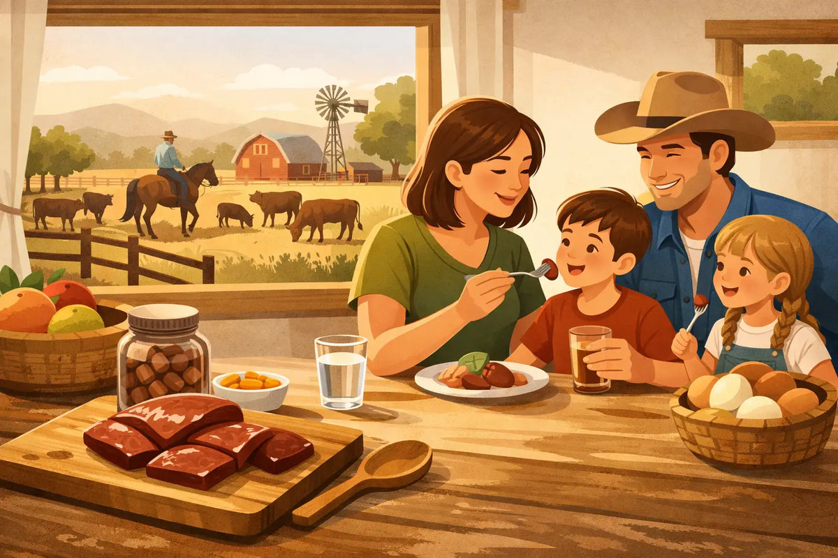 A Beef Liver Daily Routine Example for Families