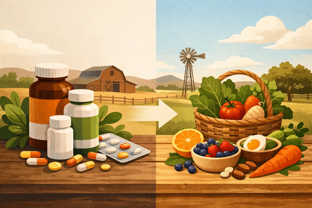 How to Switch Synthetic Vitamins for Whole Foods