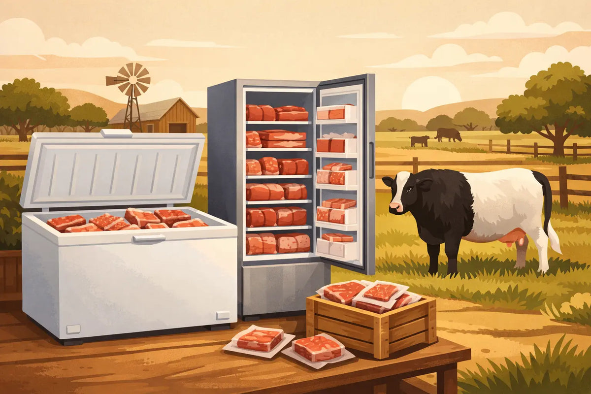 Freezer Space for Half Cow, Made Simple