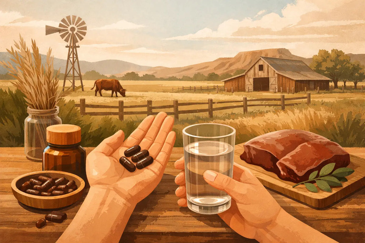 How to Apply Beef Liver Capsules Simply
